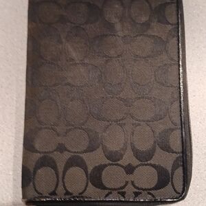 Coach Black Tablet Case